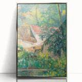 Impressionist Landscape Wall Art - Cézanne's House of Père Lacroix Print