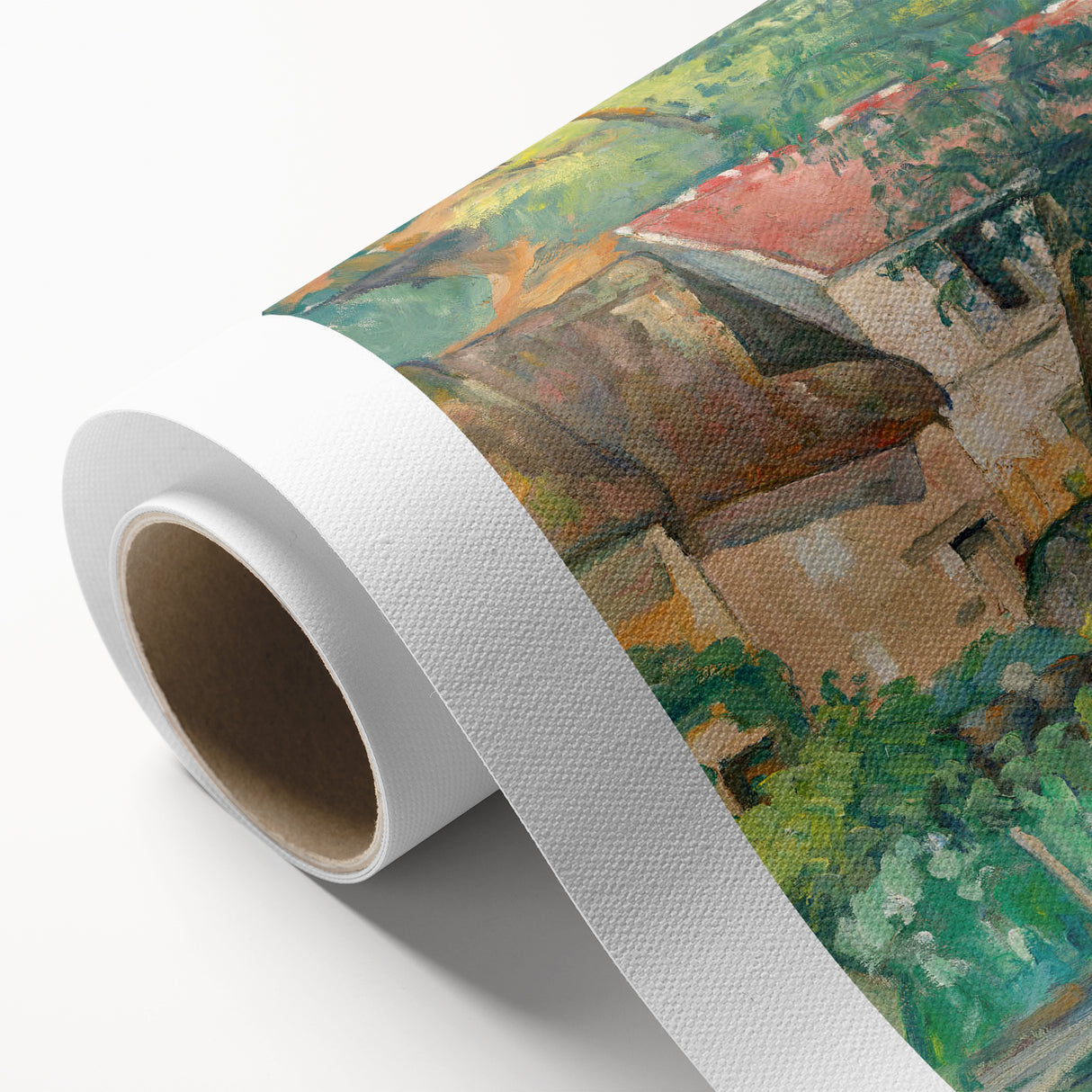 Impressionist Landscape Wall Art - Cézanne's House of Père Lacroix Print