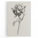Abstract floral design stretched canvas artwork showcasing vibrant colors and intricate patterns, ideal for modern home decor and artistic ambiance.