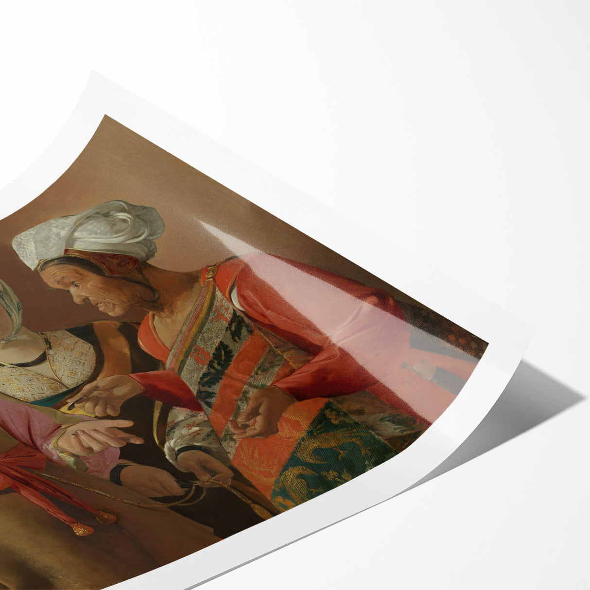 Baroque and Rococo Wall Art - The Fortune Teller - Classic Print