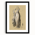 Neoclassical Art Print: Castor & Pollux Freeing Helen - Classical Study Art