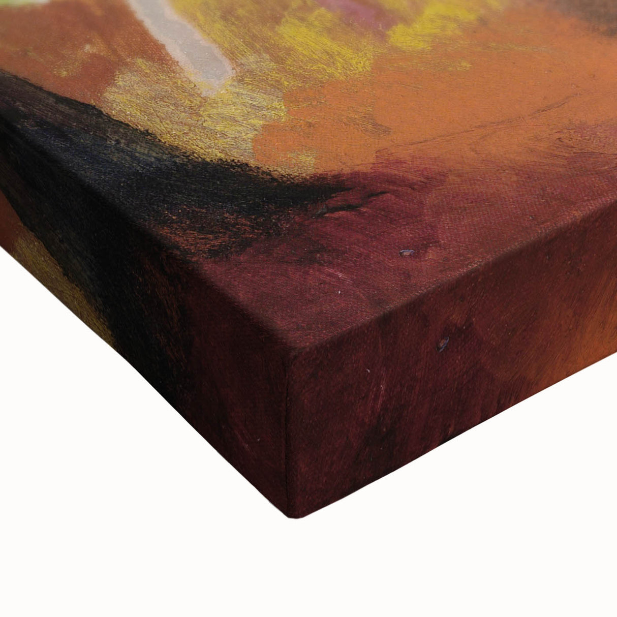 Expressionist Nature Scene – Vibrant Abstract People Canvas Wall Art