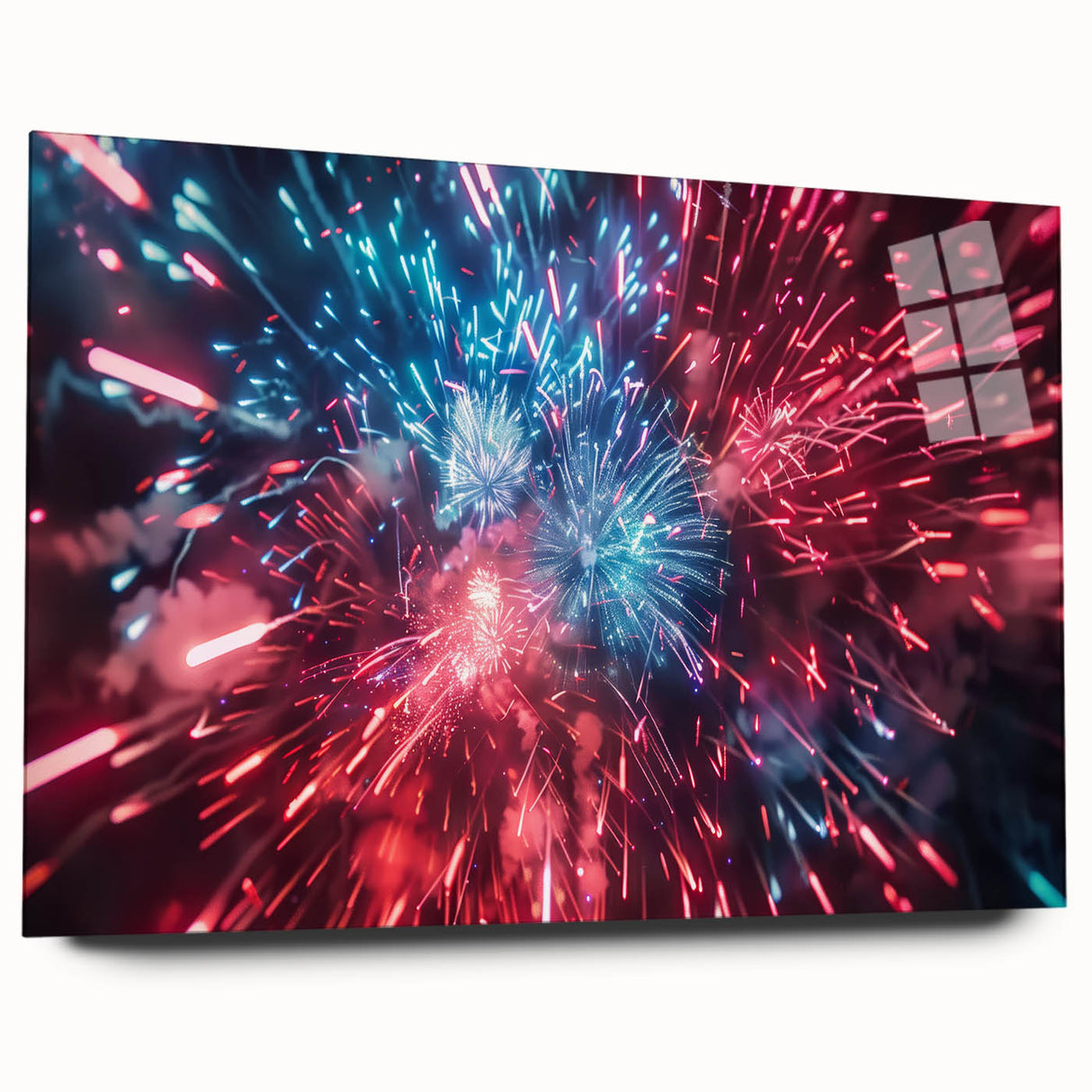 Vibrant Fireworks Display - Fourth of July Decorations