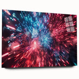 Vibrant Fireworks Display - Fourth of July Decorations