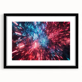 Vibrant Fireworks Display - Fourth of July Decorations