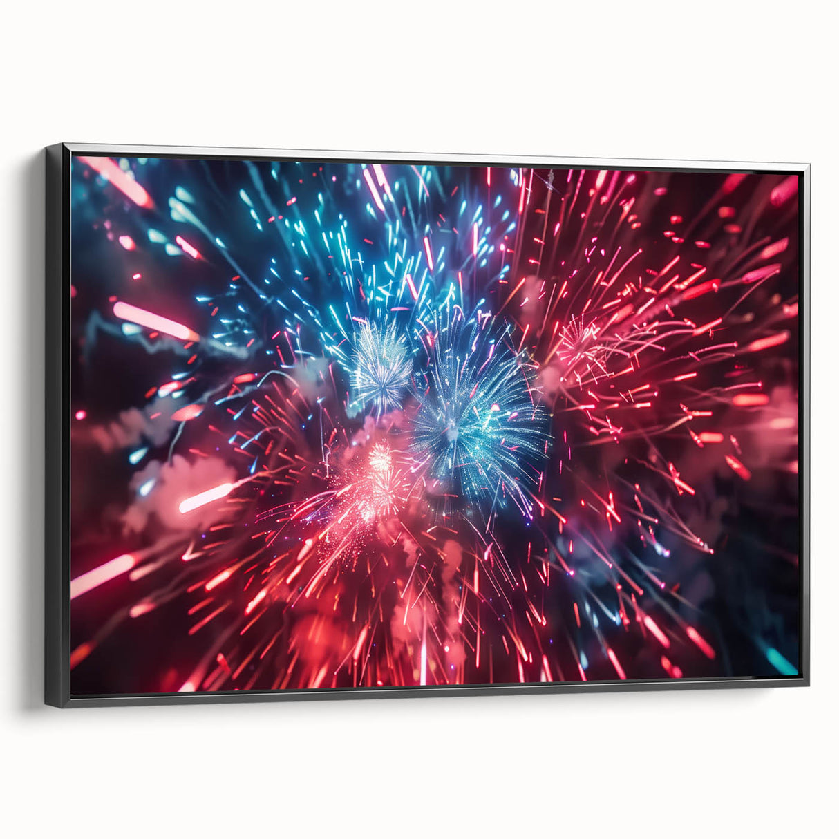 Vibrant Fireworks Display - Fourth of July Decorations