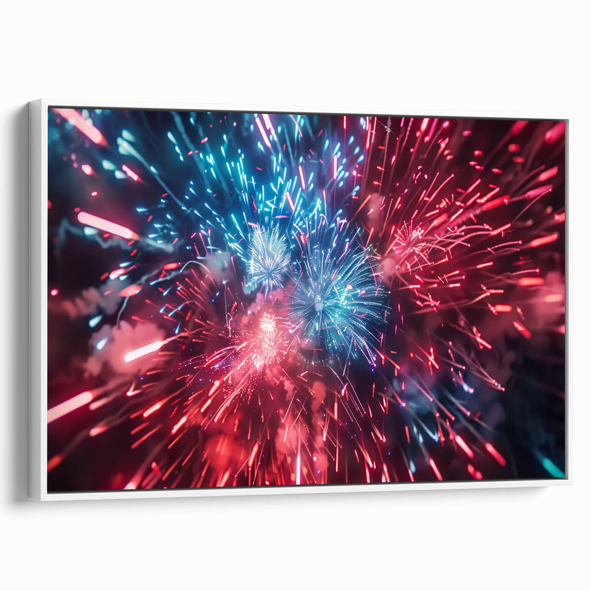 Vibrant Fireworks Display - Fourth of July Decorations