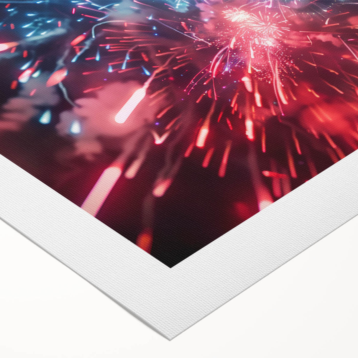 Vibrant Fireworks Display - Fourth of July Decorations