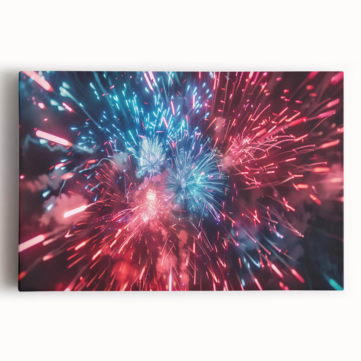 Vibrant Fireworks Display - Fourth of July Decorations