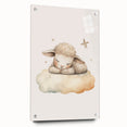 Sleeping Lamb Nursery Wall Art – Baby Room Decor & Kids Prints