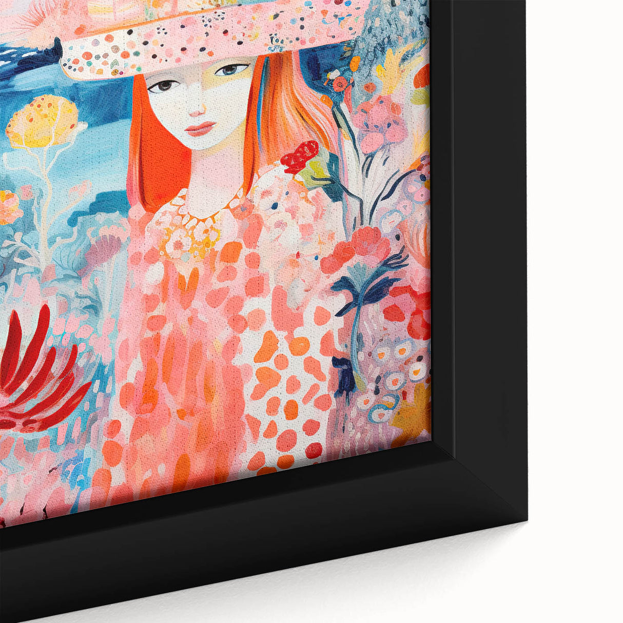 Acrylic Glass Art for Kids – Fantasy Castle Children's Wall Art