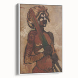 Expressive Warrior Portrait - Bold Modern Art Print by Cyprián Majerník