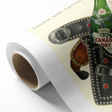 Retro Canada Dry Ad Poster | Vintage Soda Wall Art