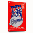 America Band 1975 Concert Poster – Retro Rock Wall Art