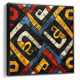 Black and white landscape art painting of Ethiopian scenery on framed canvas, ideal for bedroom wall decor.
