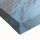 Large art of a black and white Seychelles landscape on stretched canvas, ideal for bedroom wall decor.