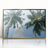 Framed acrylic print of a serene Sri Lankan landscape in muted earth tones, ideal for modern art wall decor.