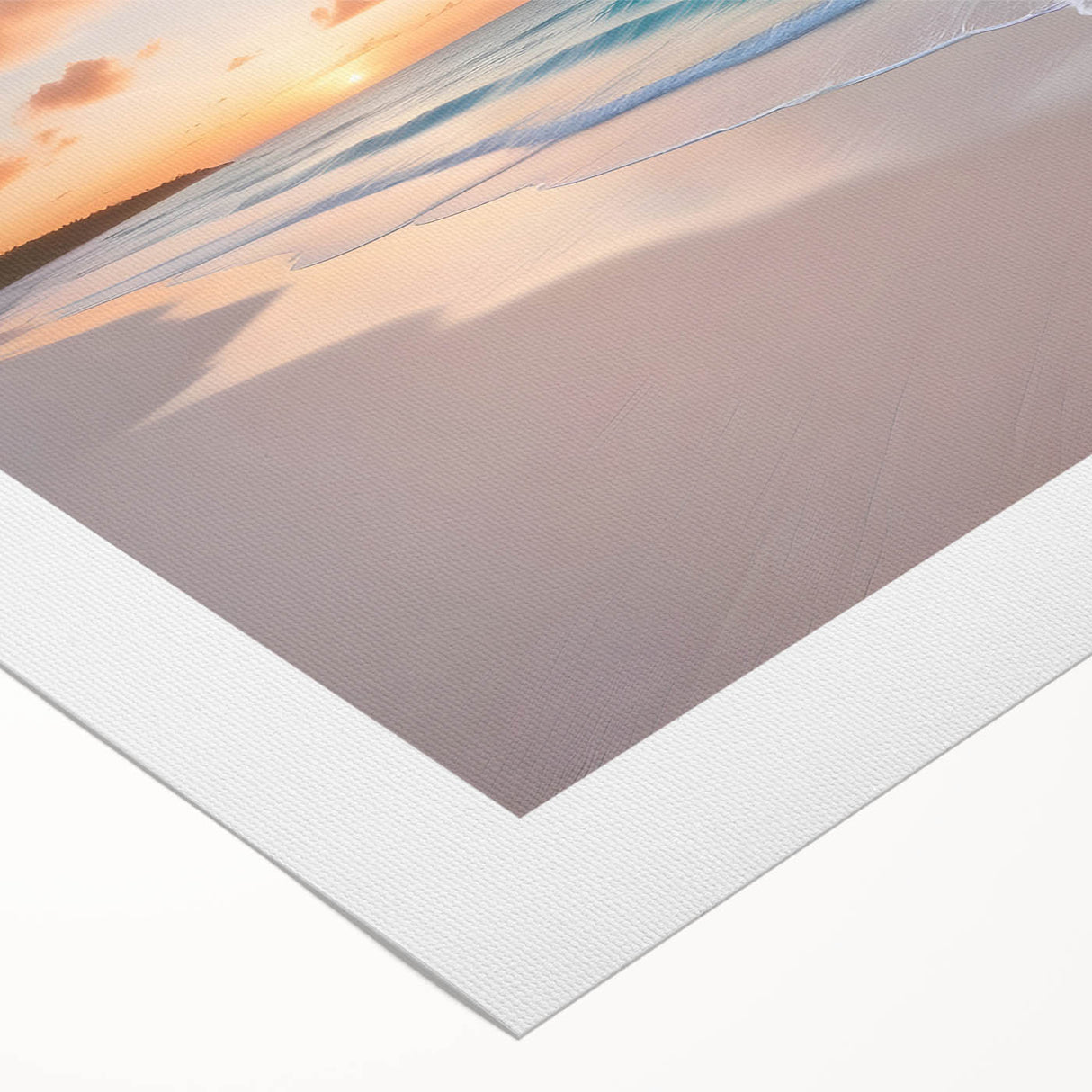Art deco poster featuring a vintage Caribbean Cuba scene in muted pastel tones, ideal for dining room wall art.