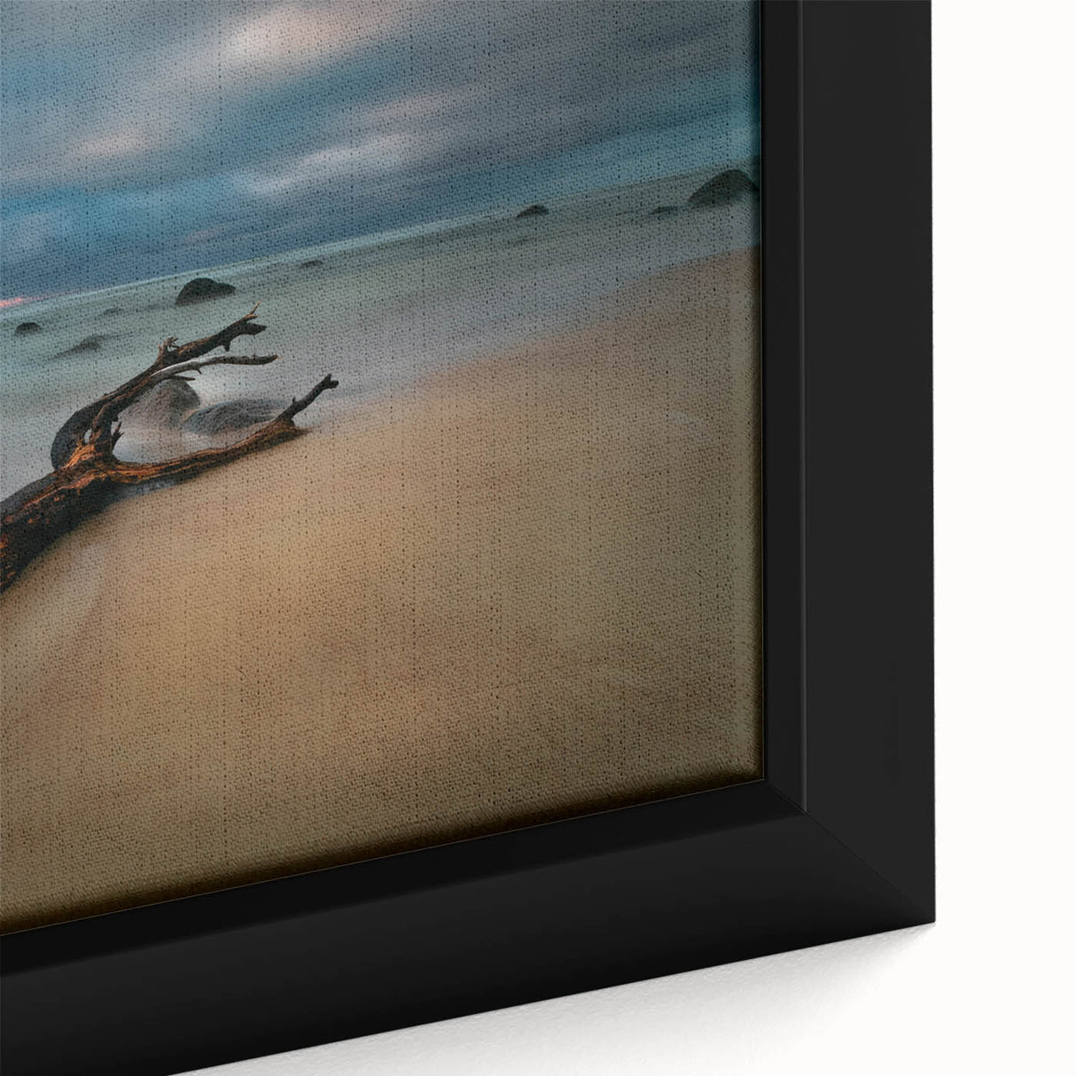 Black wall art featuring a textured European scenery in colorful art style on extra large framed canvas.