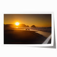 Extra large rolled print of Oaxaca scenery with vibrant floral elements, ideal for art wall dining room.