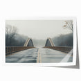 Scenic Arkansas landscape on rolled print, featuring vibrant green tones, ideal for art wall dining room.
