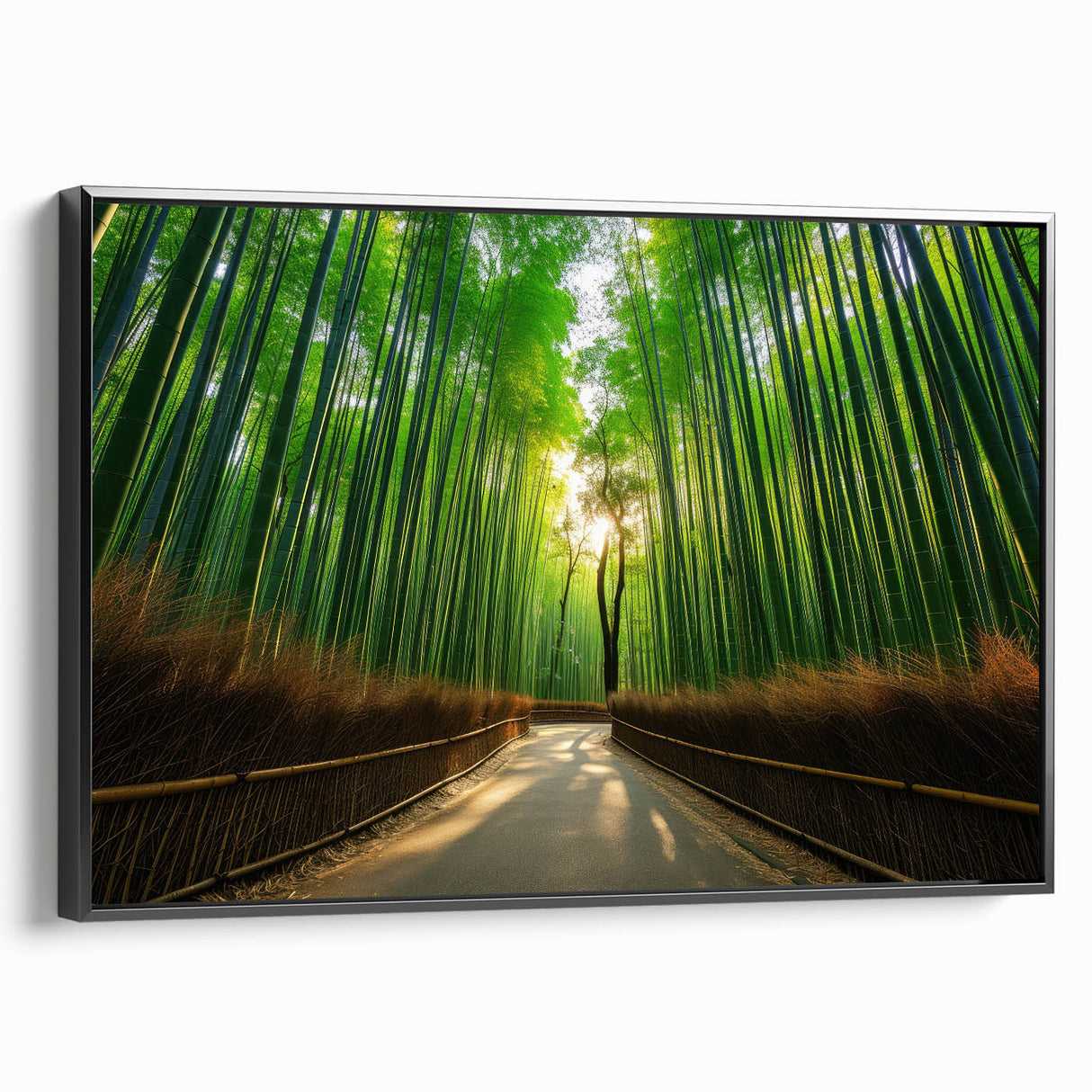 Black and white framed canvas depicting a vintage-style Maui landscape, ideal for bedroom wall art.