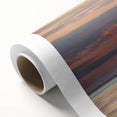 Art Deco-style poster of Louisiana scenery in soft pastel colors on rolled canvas, ideal for nursery wall art.
