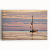 Black and white photo of Louisiana scenery on large stretched canvas, ideal for kitchen wall art.