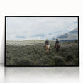 Large abstract wall art of Montana scenery in muted earth tones on a framed acrylic, suitable for modern living room decor.