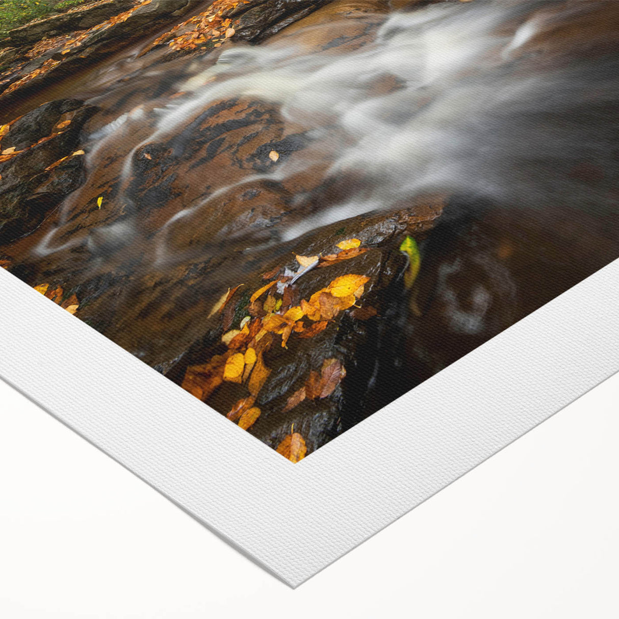 Art deco poster of West Virginia scenery in soft pastel shades on rolled canvas, suitable for dining room wall art.