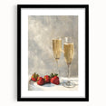 Extra large abstract art print featuring vibrant, textured colors on a black framed canvas, ideal for living room decor.