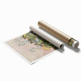 Impressionist Village Wall Art - Van Gogh's Vibrant Houses and Figure Print