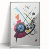 Violet by Wassily Kandinsky - Vibrant Geometric Abstract Print Art