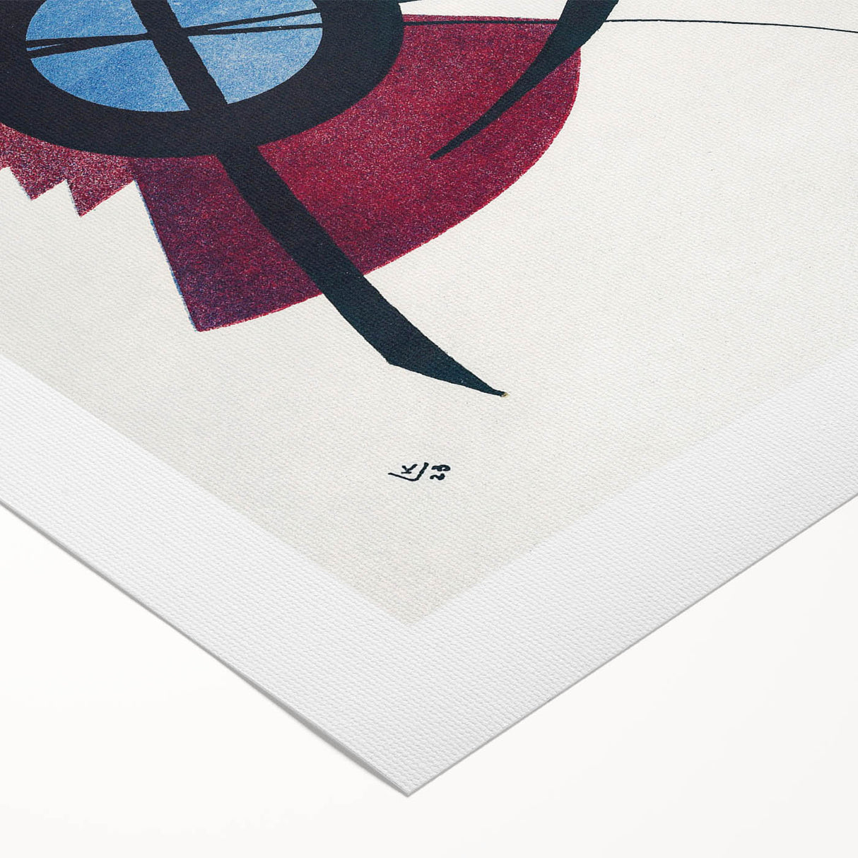 Violet by Wassily Kandinsky - Vibrant Geometric Abstract Print Art