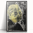 Expressionist Art - Portrait of Dr. Spengler Abstract Wall Art for Sale
