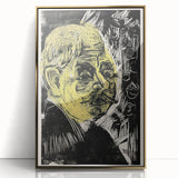Expressionist Art - Portrait of Dr. Spengler Abstract Wall Art for Sale