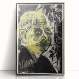 Expressionist Art - Portrait of Dr. Spengler Abstract Wall Art for Sale