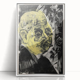 Expressionist Art - Portrait of Dr. Spengler Abstract Wall Art for Sale