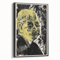 Expressionist Art - Portrait of Dr. Spengler Abstract Wall Art for Sale