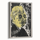 Expressionist Art - Portrait of Dr. Spengler Abstract Wall Art for Sale