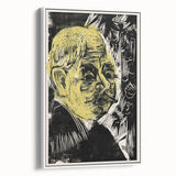 Expressionist Art - Portrait of Dr. Spengler Abstract Wall Art for Sale