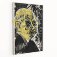Expressionist Art - Portrait of Dr. Spengler Abstract Wall Art for Sale