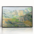 Impressionist Landscape Wall Art - Houses in Provence by Cézanne Print
