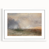 Romanticism Art: Stormy Seascape in Classic Romantic Era Style