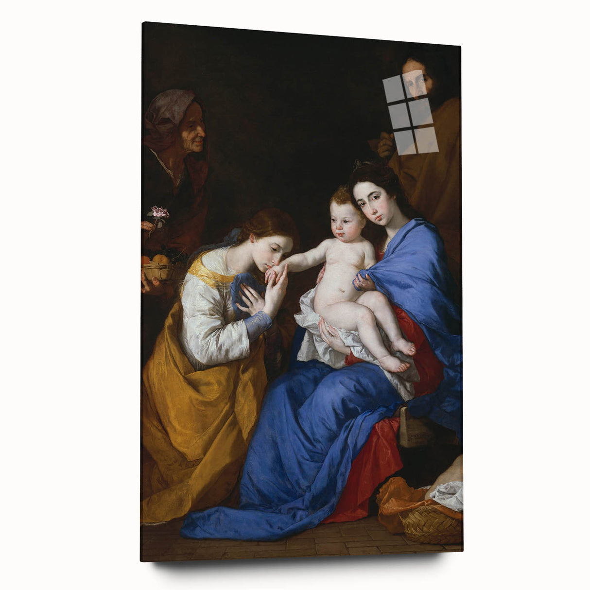 Baroque and Rococo Wall Art - The Holy Family with St. Anne - Print