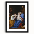 Baroque and Rococo Wall Art - The Holy Family with St. Anne - Print