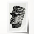 Expressionist Art - Portrait of Ferdinand Foch Abstract Wall Art