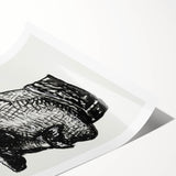 Expressionist Art - Portrait of Ferdinand Foch Abstract Wall Art