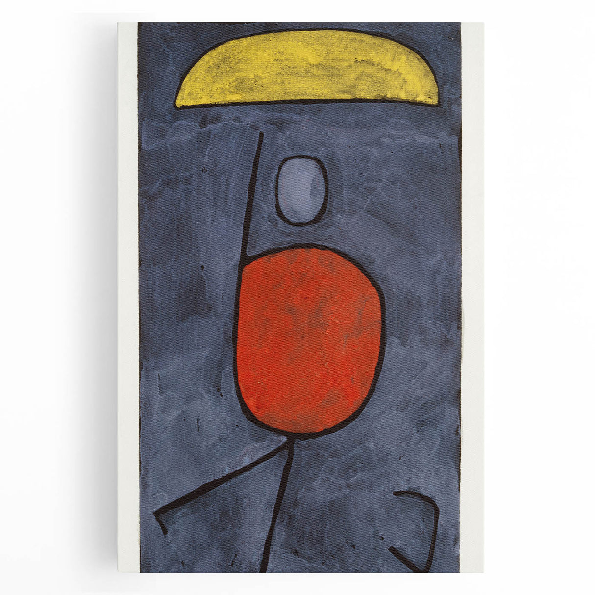 Modern Wall Art - Abstract Figure with Umbrella | Minimalist Decor