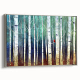 Framed abstract landscape canvas art showcasing a serene silver-toned design, highlighting gentle curves and soft colors, perfect for modern home decor.